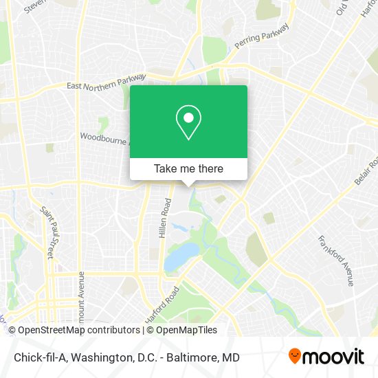Mapa de Chick-fil-A