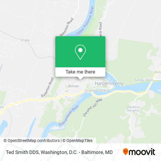 Ted Smith DDS map