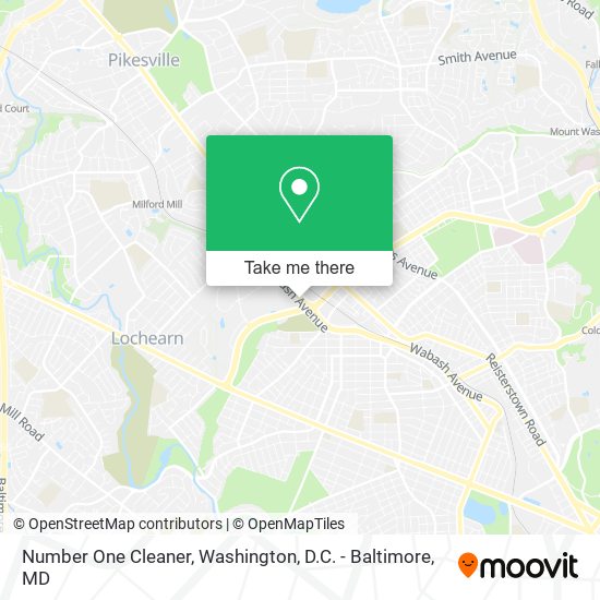 Mapa de Number One Cleaner