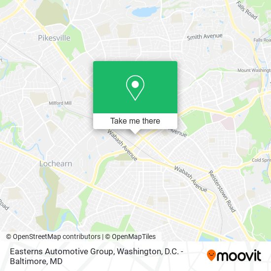 Mapa de Easterns Automotive Group