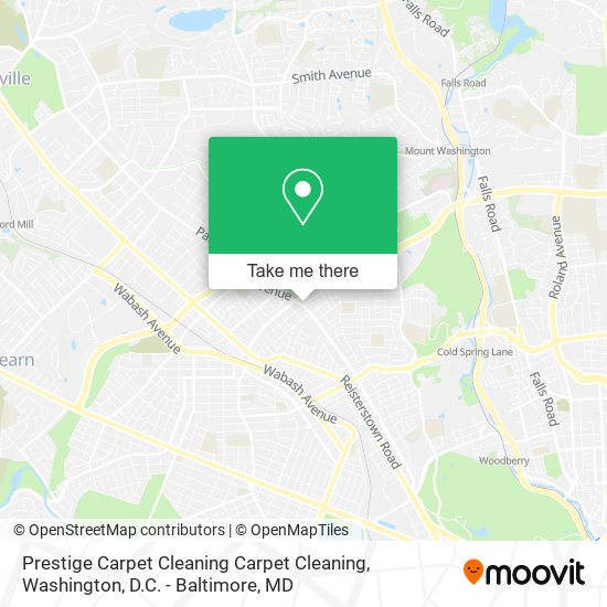Prestige Carpet Cleaning Carpet Cleaning map