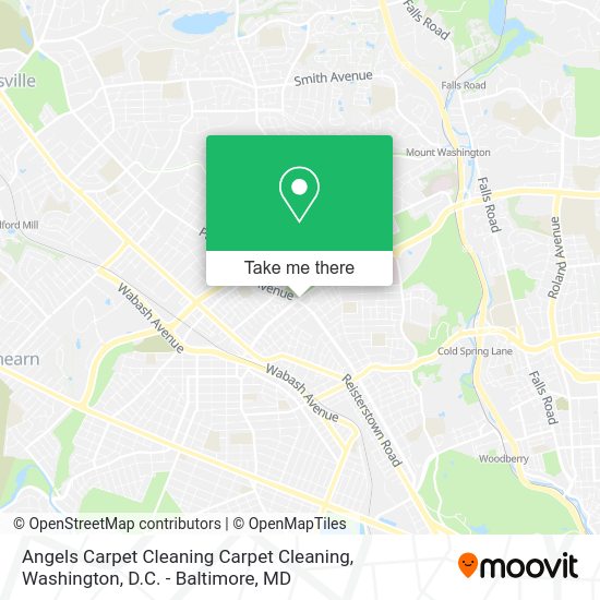 Mapa de Angels Carpet Cleaning Carpet Cleaning