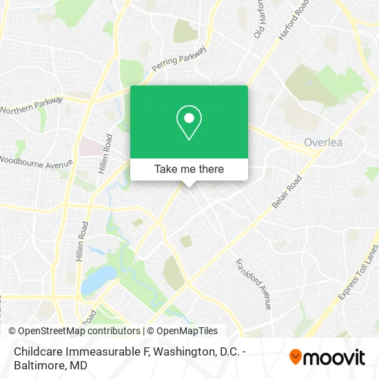 Mapa de Childcare Immeasurable F