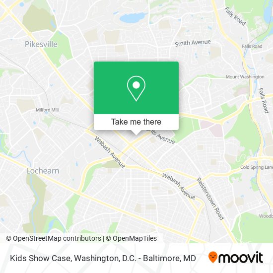 Kids Show Case map