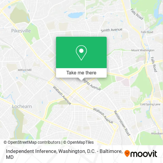 Mapa de Independent Inference