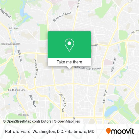 Retroforward map