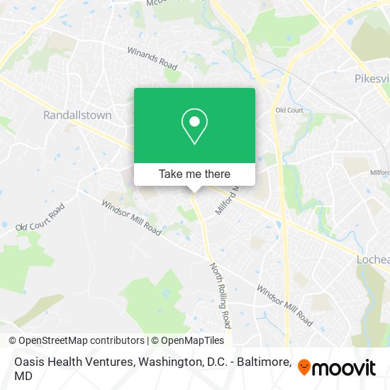 Mapa de Oasis Health Ventures