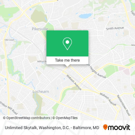 Mapa de Unlimited Skytalk