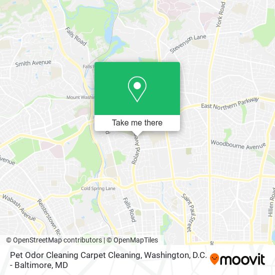Pet Odor Cleaning Carpet Cleaning map