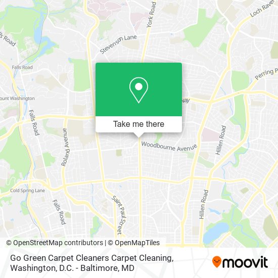 Mapa de Go Green Carpet Cleaners Carpet Cleaning