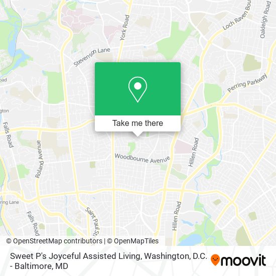 Sweet P's Joyceful Assisted Living map