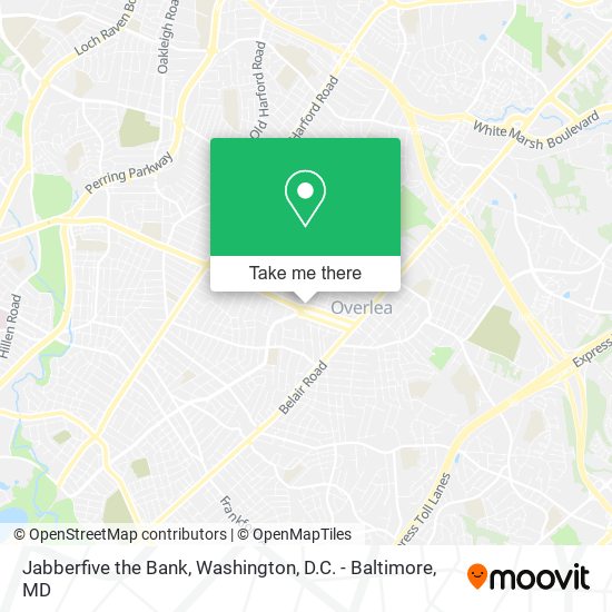 Jabberfive the Bank map