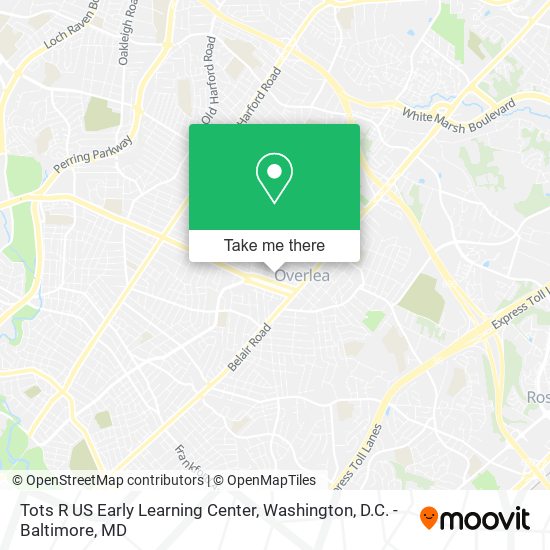 Tots R US Early Learning Center map