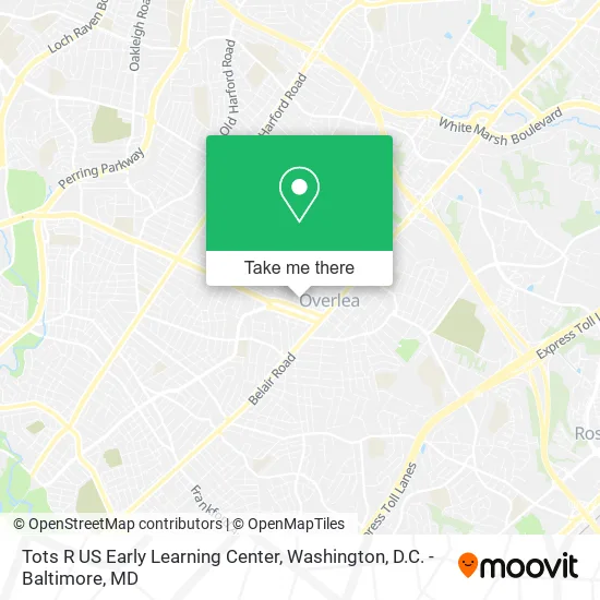 Mapa de Tots R US Early Learning Center