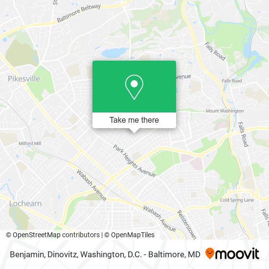 Benjamin, Dinovitz map