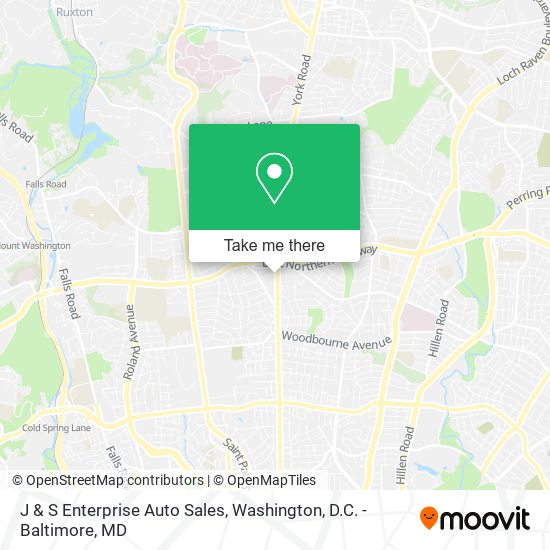 J & S Enterprise Auto Sales map