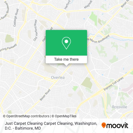 Mapa de Just Carpet Cleaning Carpet Cleaning