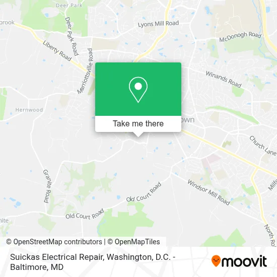 Suickas Electrical Repair map
