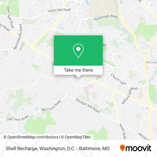 Shell Recharge map