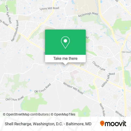 Shell Recharge map
