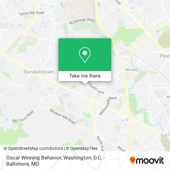 Oscar Winning Behavior map