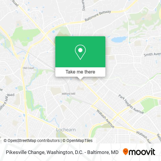 Pikesville Change map