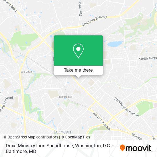 Mapa de Doxa Ministry Lion Sheadhouse