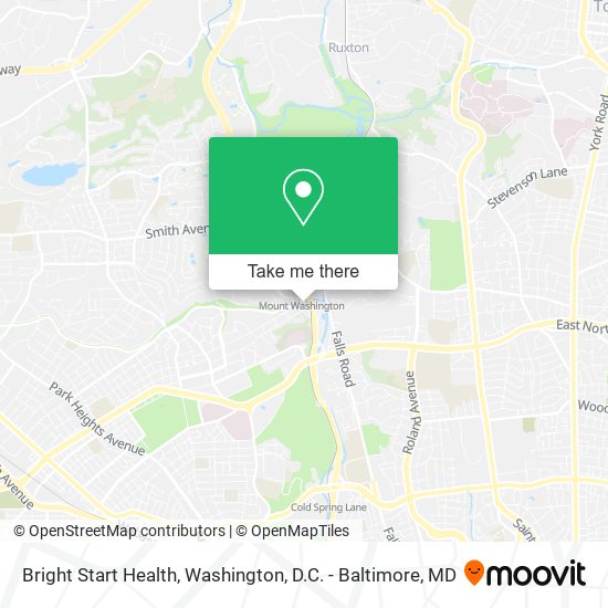 Bright Start Health map
