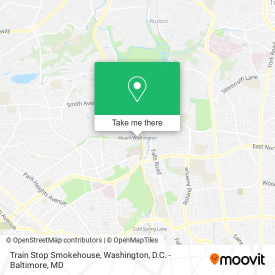 Mapa de Train Stop Smokehouse
