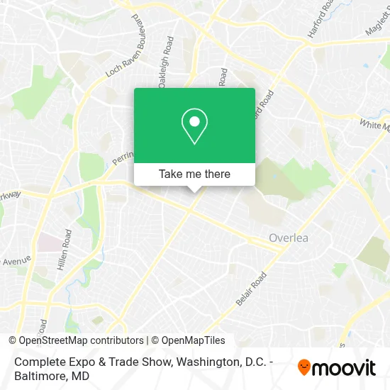 Complete Expo & Trade Show map