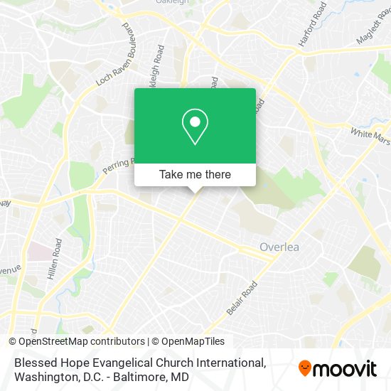 Blessed Hope Evangelical Church International map