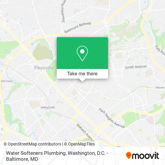 Water Softeners Plumbing map