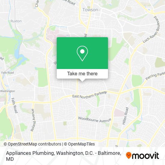 Mapa de Appliances Plumbing