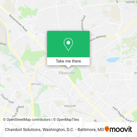 Chainbot Solutions map