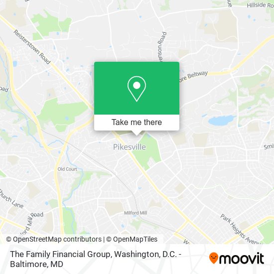 The Family Financial Group map