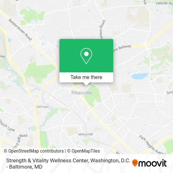 Strength & Vitality Wellness Center map