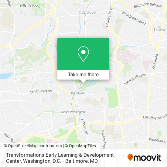 Transformations Early Learning & Development Center map