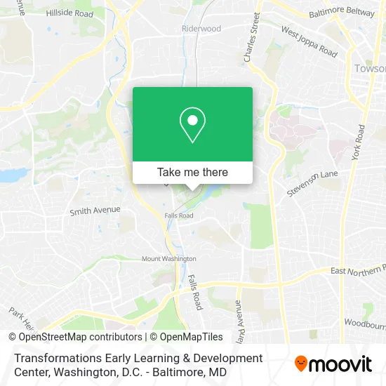Transformations Early Learning & Development Center map