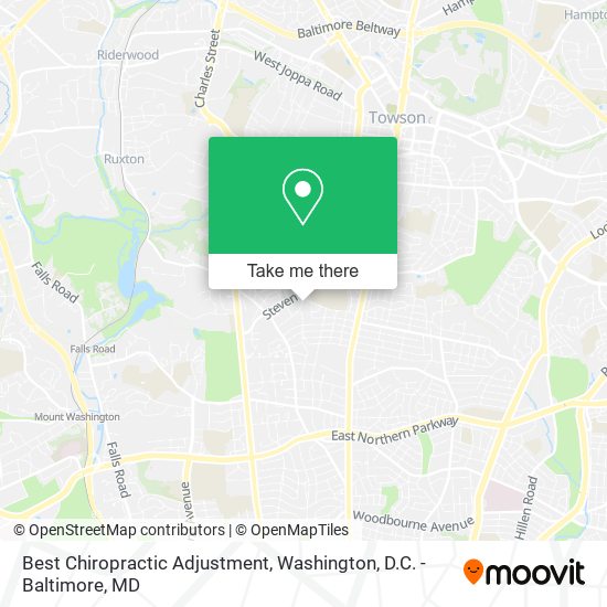 Mapa de Best Chiropractic Adjustment