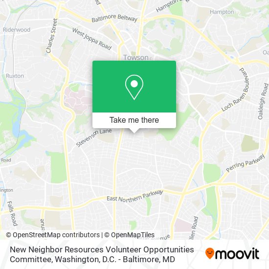 New Neighbor Resources Volunteer Opportunities Committee map