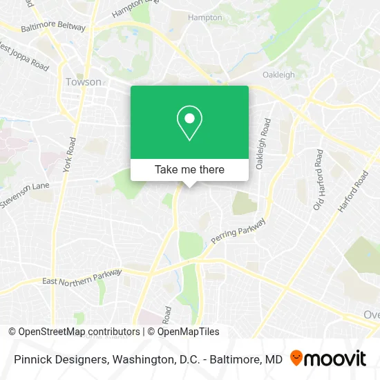 Pinnick Designers map