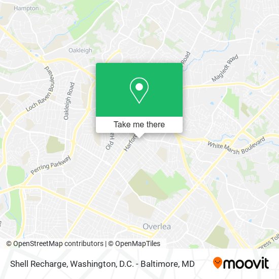 Shell Recharge map