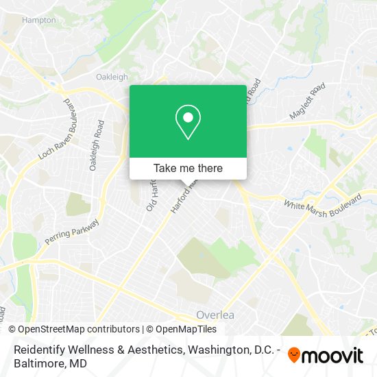 Mapa de Reidentify Wellness & Aesthetics