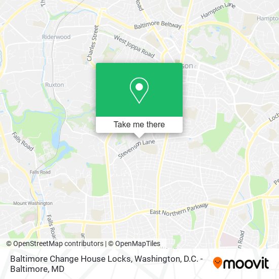 Baltimore Change House Locks map