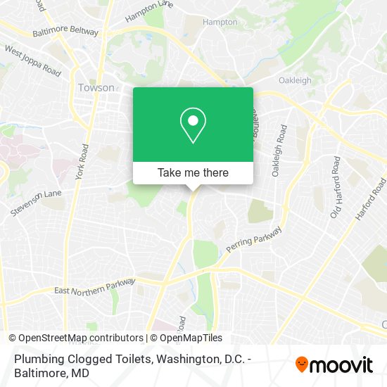 Mapa de Plumbing Clogged Toilets