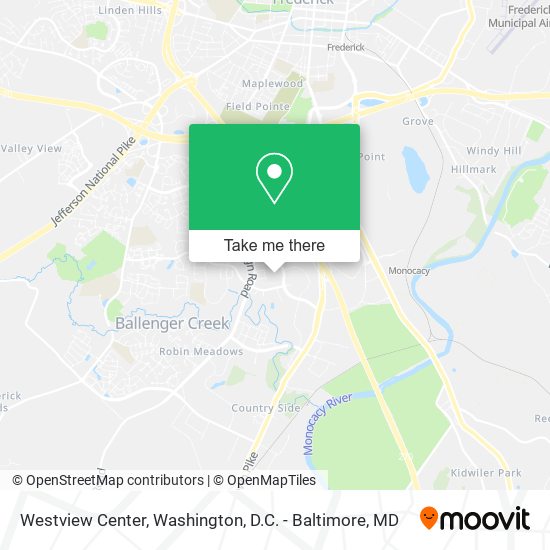 Westview Center map