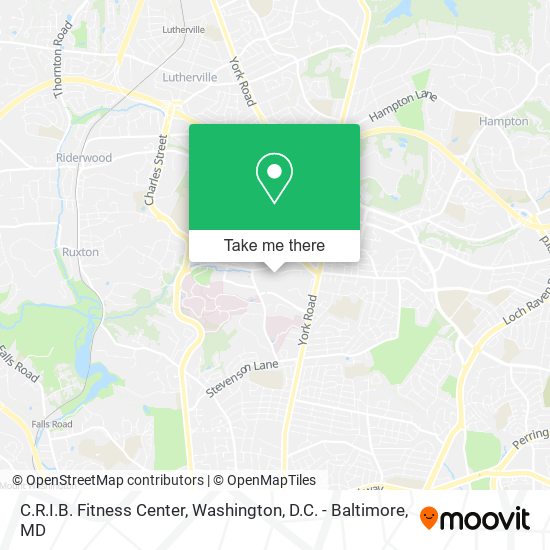 Mapa de C.R.I.B. Fitness Center