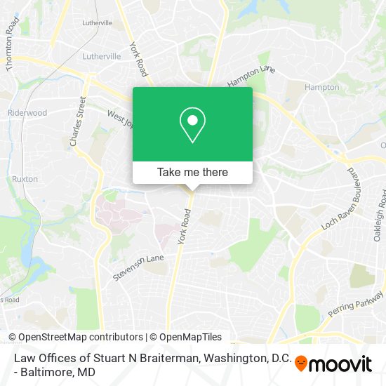 Mapa de Law Offices of Stuart N Braiterman