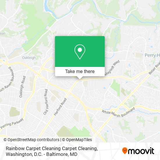 Rainbow Carpet Cleaning Carpet Cleaning map
