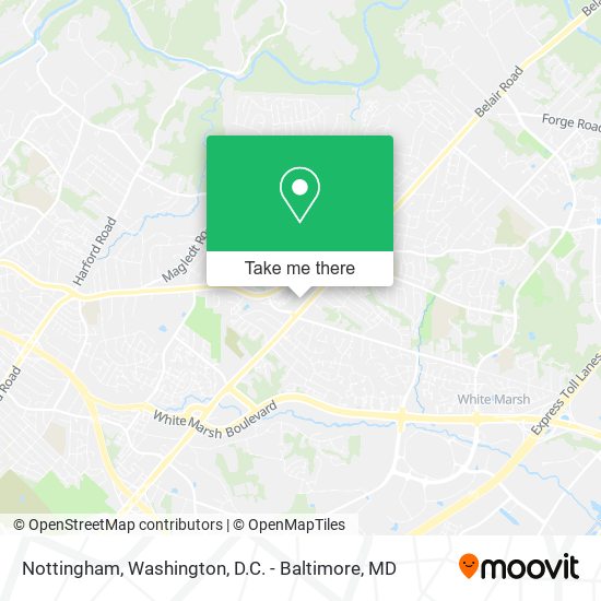 Mapa de Nottingham
